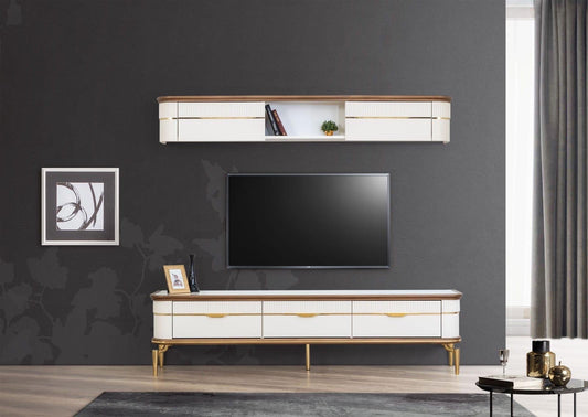 ELİF-Tv Ünitesi Beyaz